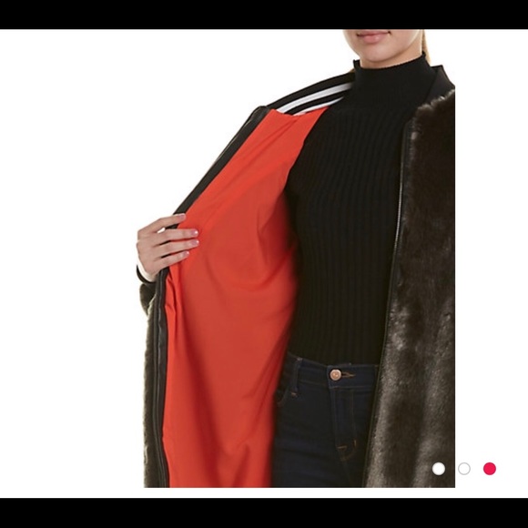 Nicole Miller Faux Fur Artelier Jacket - Picture 3 of 7